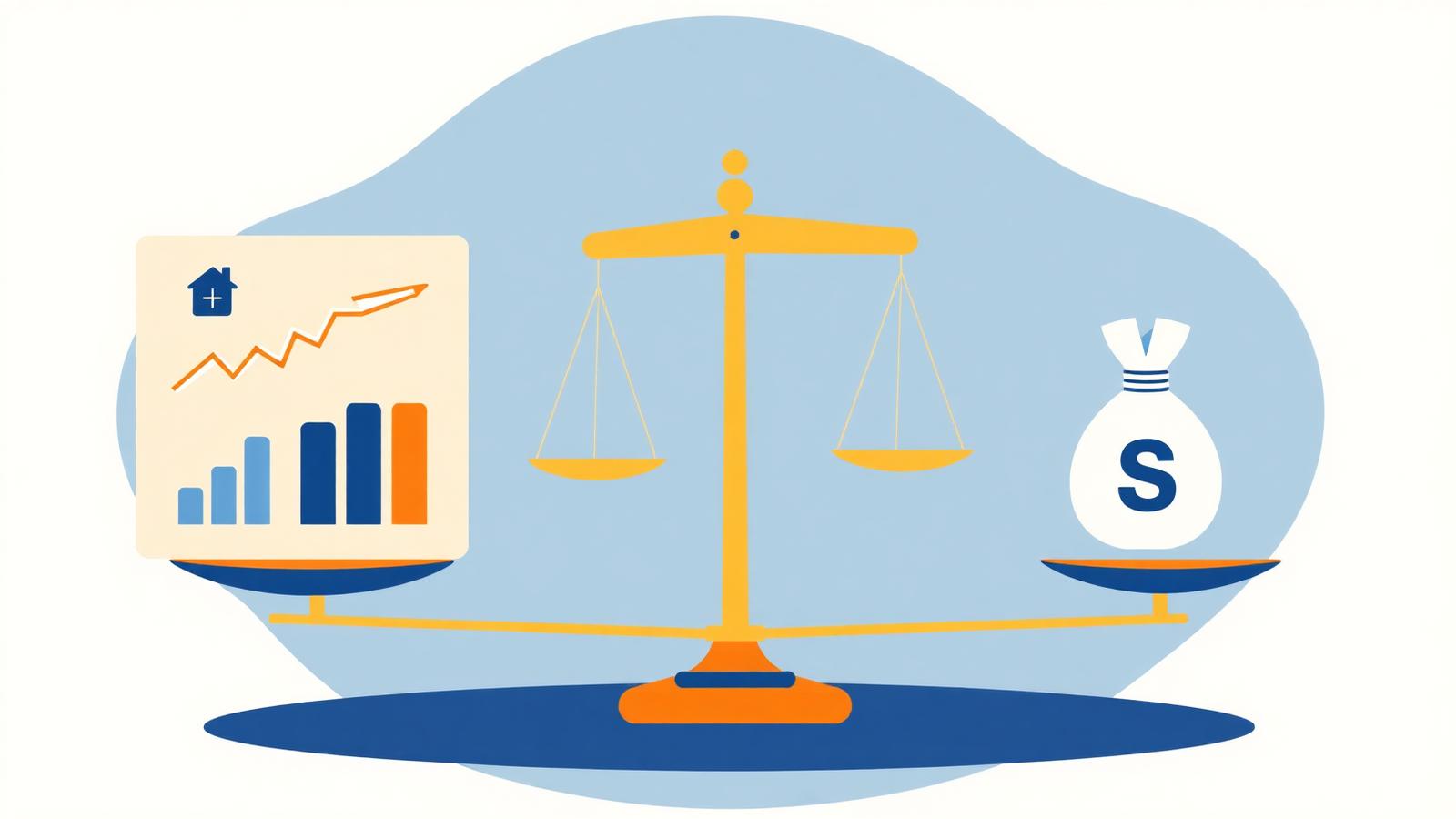 Comparación de dos ofertas de crédito hipotecario mostrando la diferencia entre mensualidad, CAT y costo total del financiamiento.